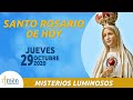 Santo Rosario l Misterios Luminosos l Jueves 29 Octubre 2020 l Padre Carlos Yepes