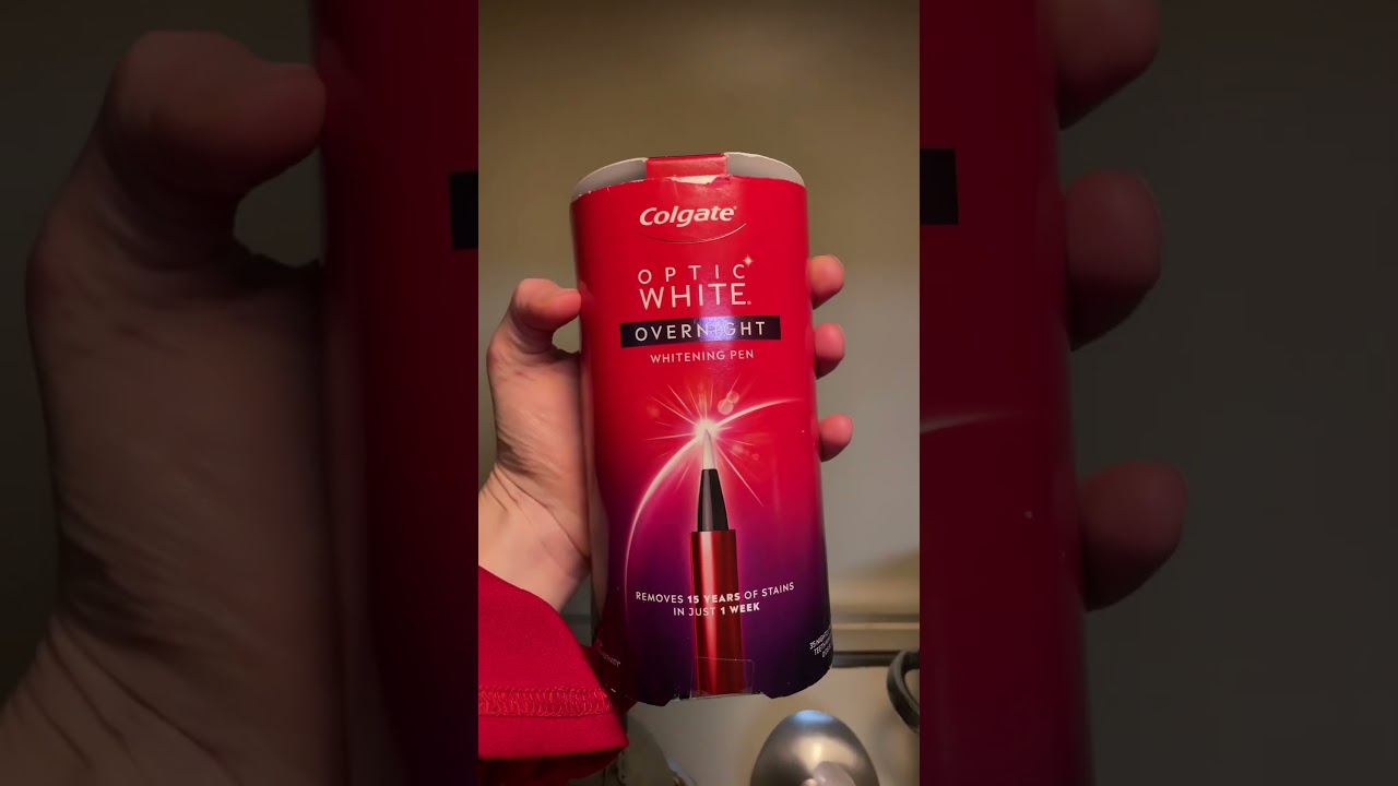 OPTIC WHITE OVERNIGHT WHITENING PEN REVIEW 