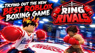 TRYING OUT THE NEW BEST ROBLOX BOXING GAME (RING RIVALS)