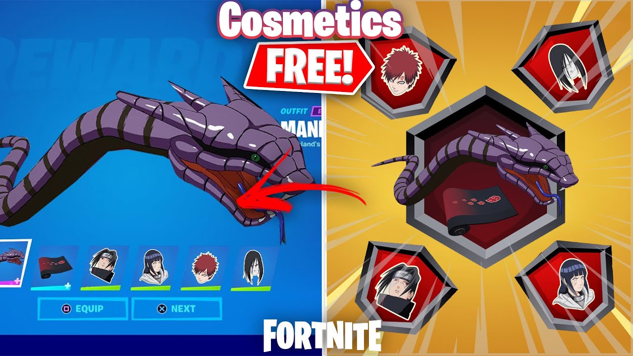 Fortnite x Naruto: The Nindo challenges grant free cosmetics and