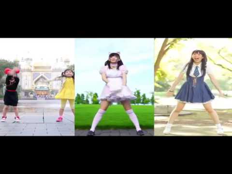 【踊ってみた】 妖怪ウォッチ ようかい体操第一 *1.3 AND 逆再生 Youkai Taisou daiichi" Kawaii dance