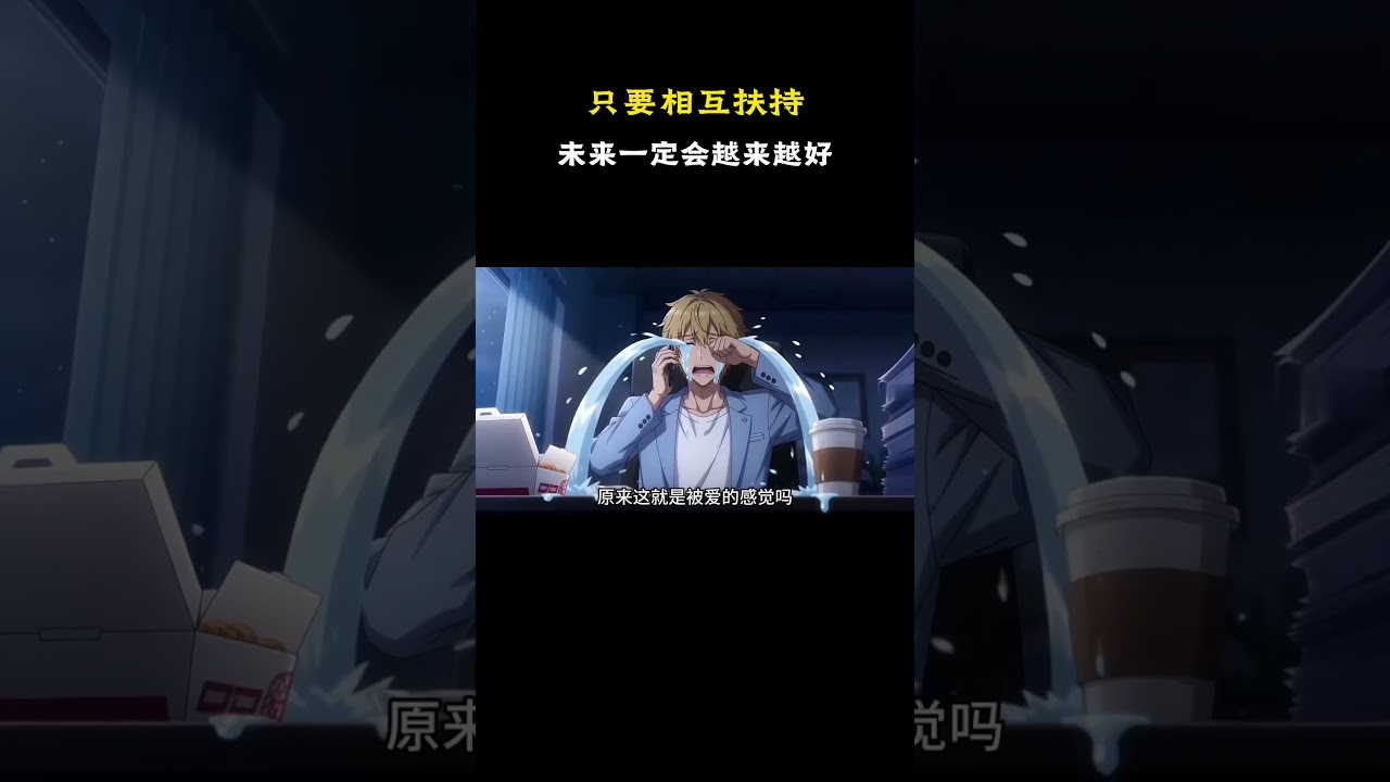 只要相互扶持，未来肯定越来越好 #原创动漫 #动漫 #搞笑 #二次元