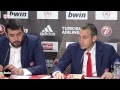 Live Press Conference Olympiacos Piraeus - Real Madrid Baloncesto