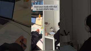 this dua changed my focus while studying*must try habit for students!! #study #habits