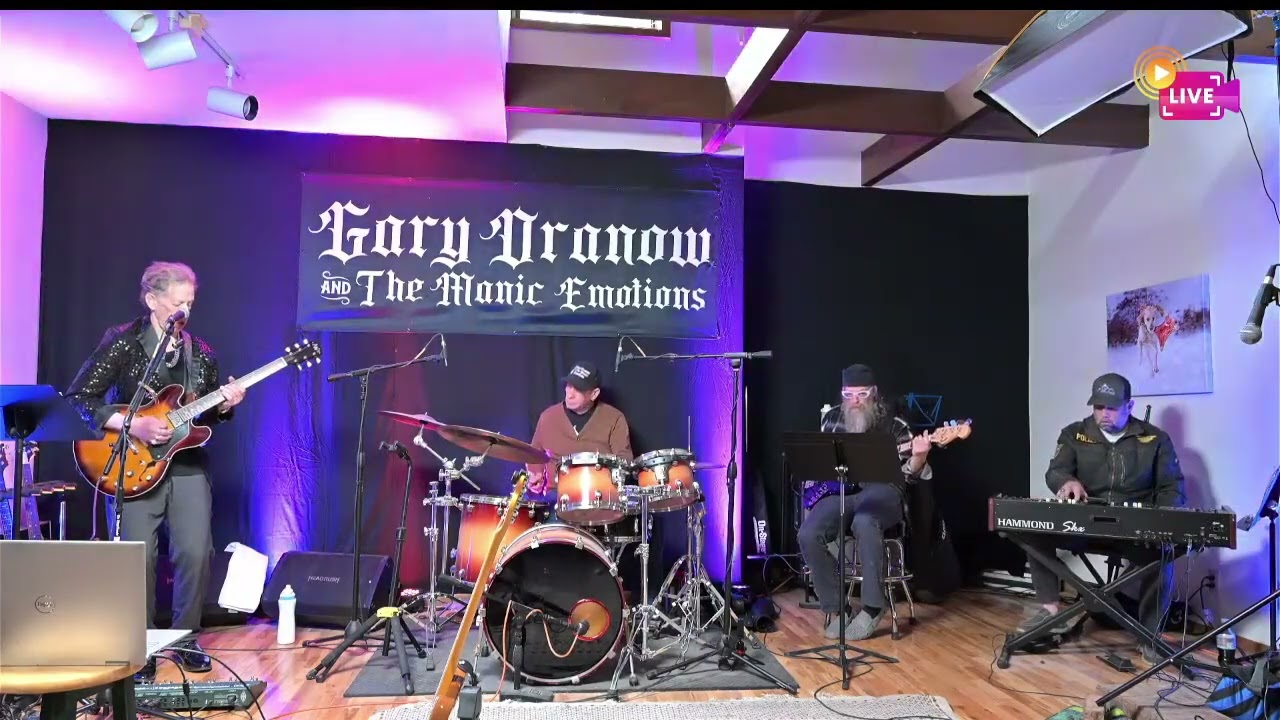 The Sunshine of Your Love No. 753 - The Gary Dranow Band - Behind the Scenes - 12/26/2025 –Rehearsal