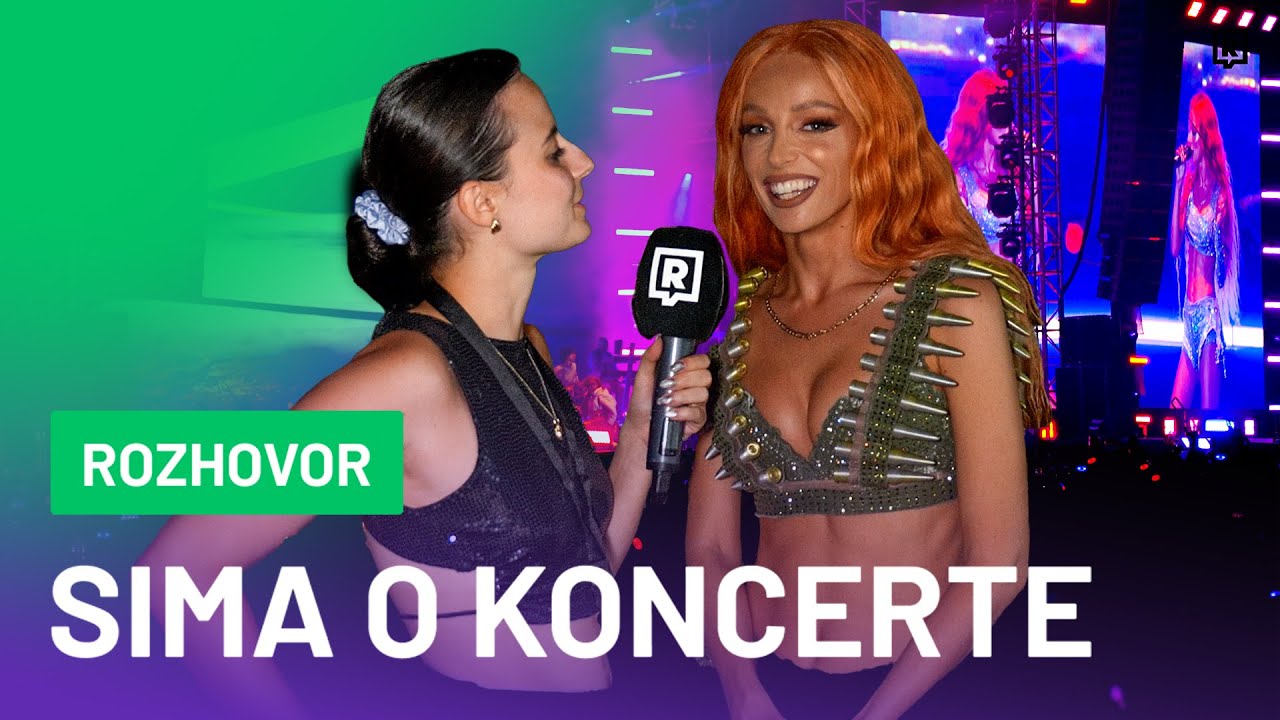 ROZHOVOR SO SIMOU 🎤 PO JEJ KONCERTE NA ŠTADIÓNE