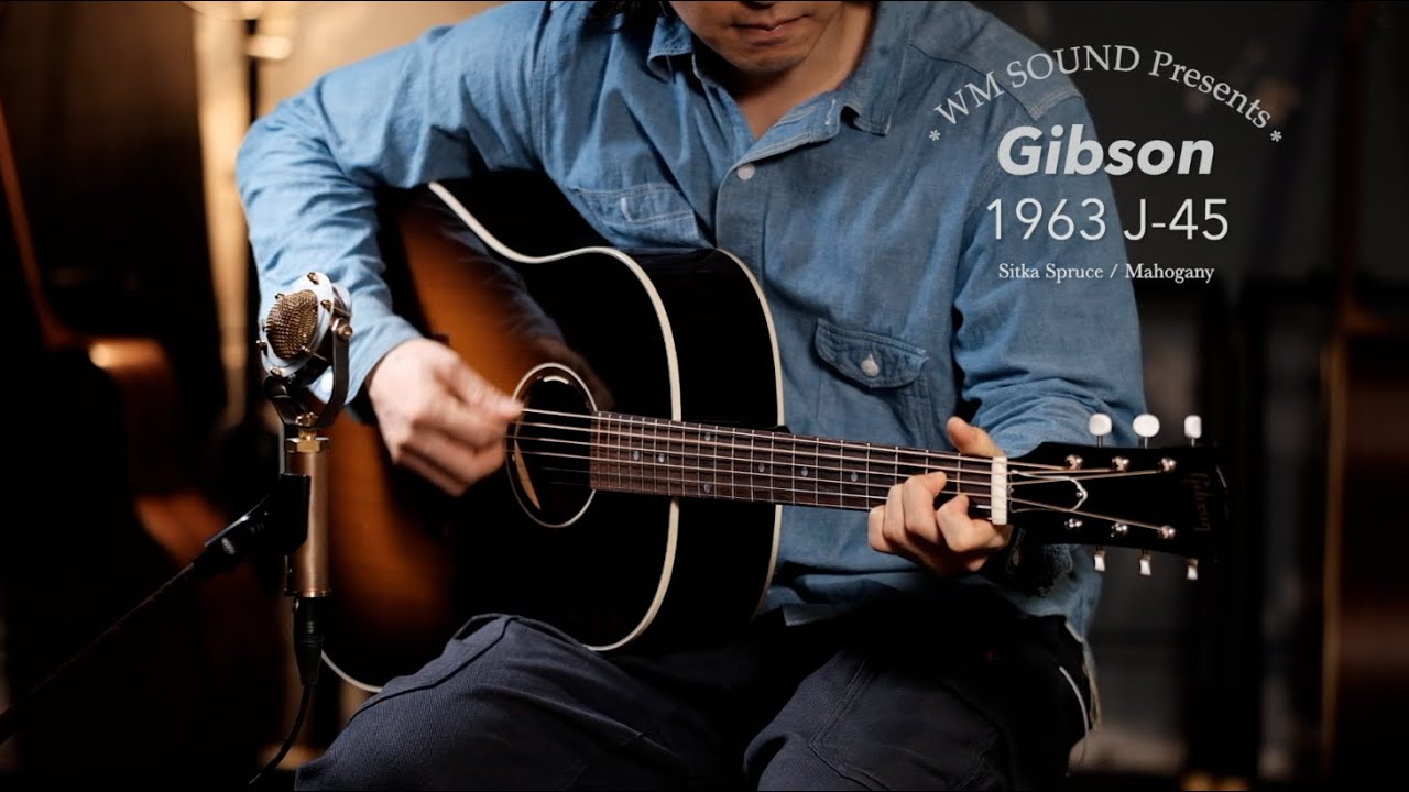 2002 Gibson 1963 J-45 - YouTube