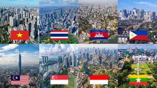 Capital city in each country in southeast Asia🏙🏛 2025