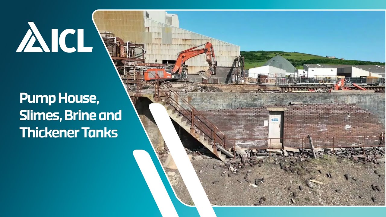Pump House, Slimes, Brine and Thickener Tanks