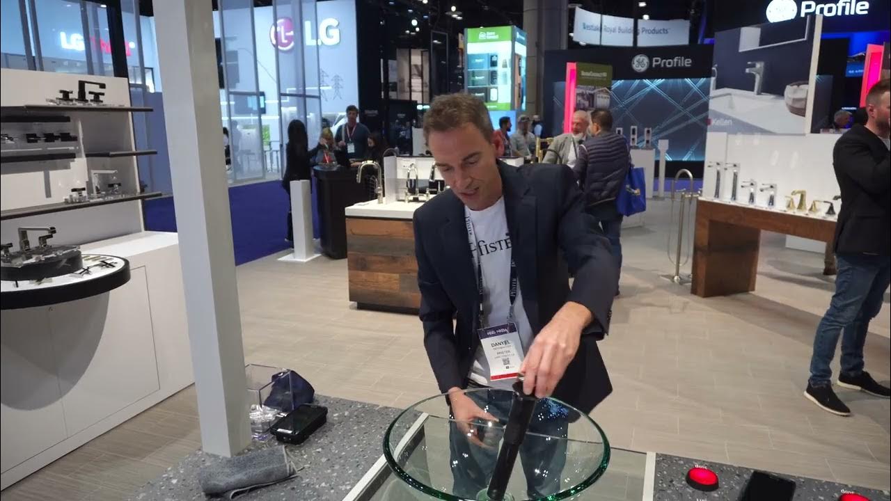 Pfister Push and Seal Drain at KBIS 2022 YouTube