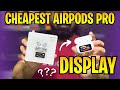 Cheapest Airpods Pro with Touch Display ANC, ENC, Surround Sound