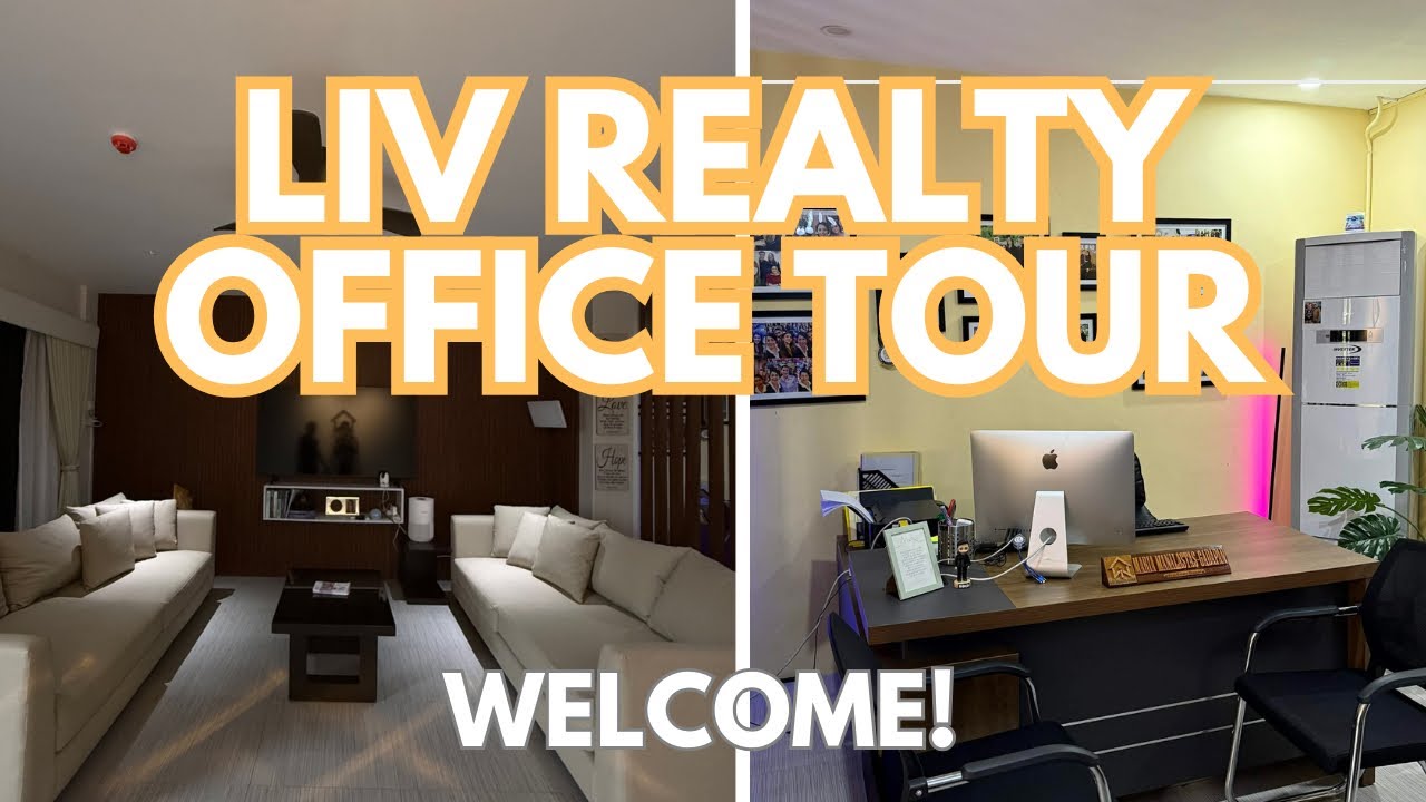 Inside LIV Realty 👀 | Real Estate Office Tour PH 🏡