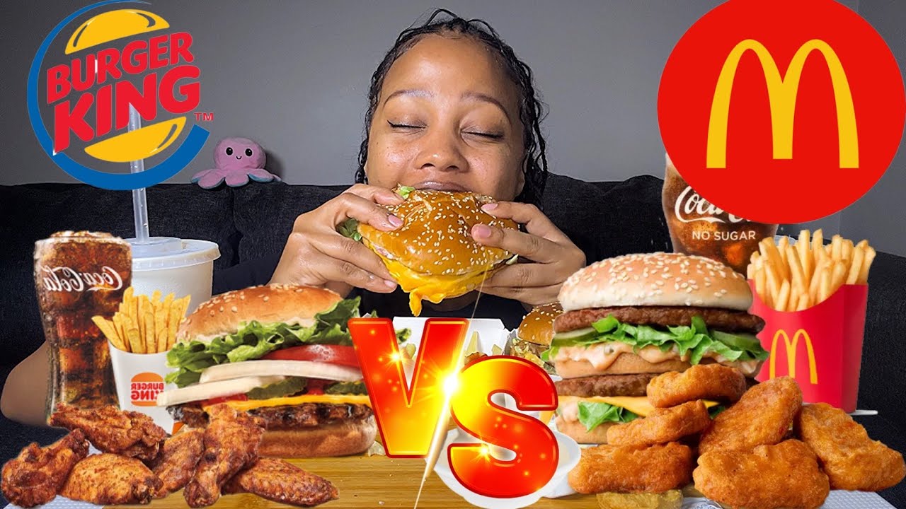 Ep.1 THIS OR THAT😋✨| Burger King vs McDonald's❤️‍🔥|SOUTH African MUKBANG 🇿🇦 