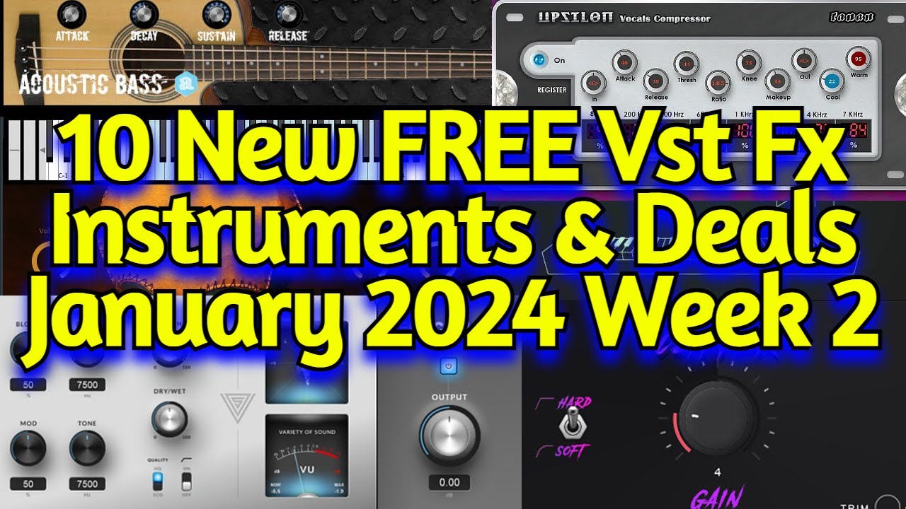 Vsti Instruments 10 Best New FREE VST Plugins, Vst Instruments, Sample Packs & New Year ...