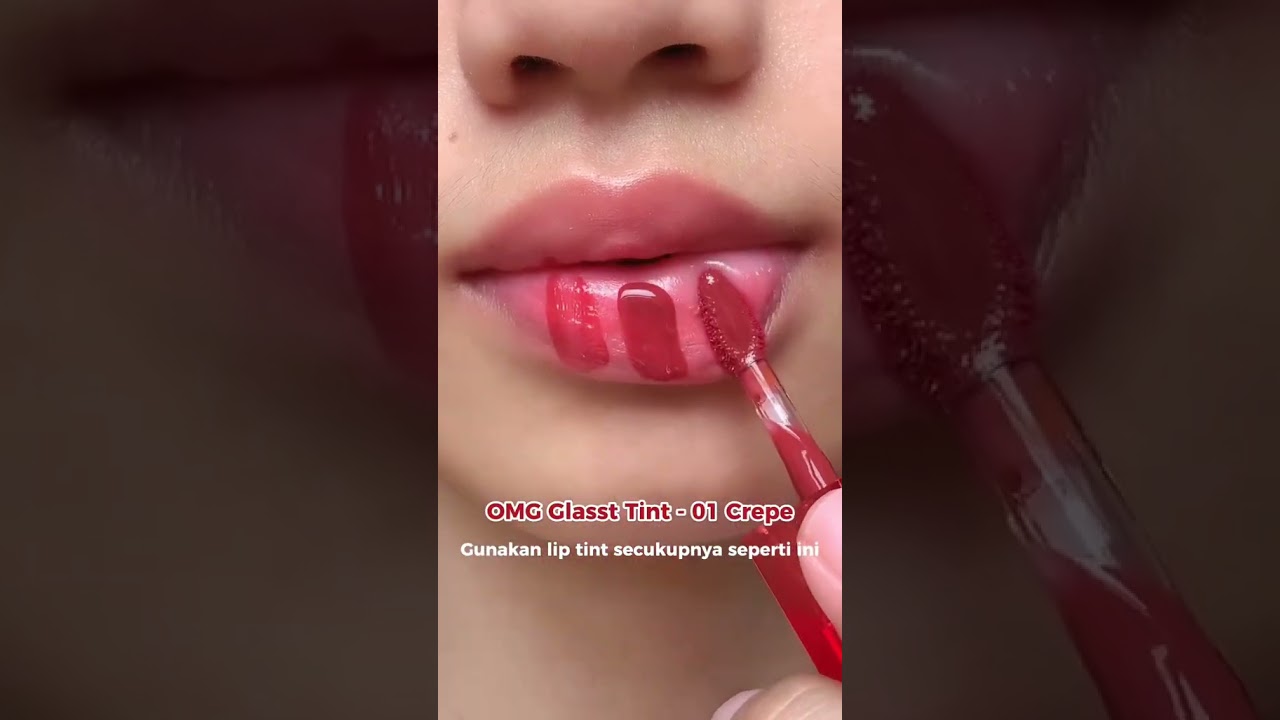 LIP TINT OMG TERBAIK! GLASSY 