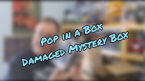 Pop in a Box Damaged Mystery Box!