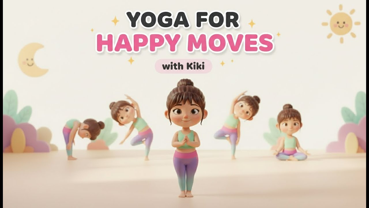 Yoga for Happy Moves | Playful Stretching & Fun Exercises with Kiki