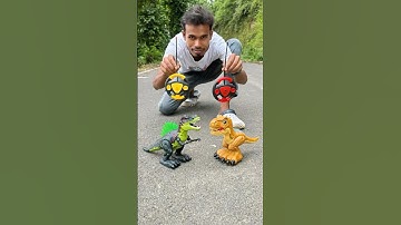 Big 2 ta remote control dinosaur 🦕 yellow