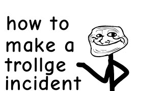 Troll Tutorial How To Make An Trollge Incident