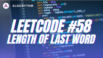 Length of Last Word [LeetCode #58] 0 MS Solution With Code and Code Explanation.