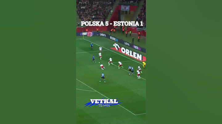 PLAY-OFFS El. ME. 2024 POLAND – ESTONIA – Martin Vetkal goal for 5-1