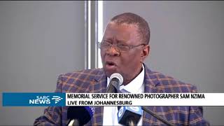 Sam Nzima's memorial service underway in Parktown