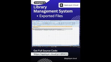 Exported Files - Aplikasi Manajemen Perpustakaan Codeigniter 3 & MySQL #shorts