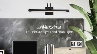 Maxxima LED Picture Lights and Shop Lights