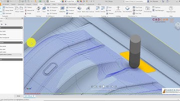 Inventor HSM 2020 Tutorial # 39 | Semi Finish Scallop