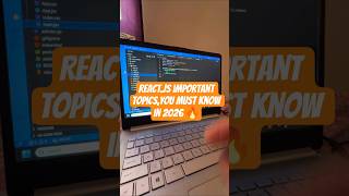 React JS Imp Topics for 2026 Interviews #fullstack #nodejs #reactjs #fullstack#webdevelopment