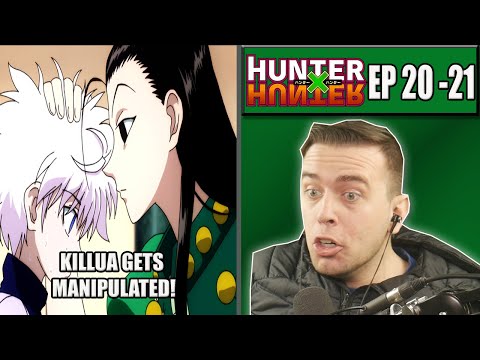 KILLUA FIGHTS HIS BROTHER! | Hunter x Hunter Episode 20 and 21 REACTION