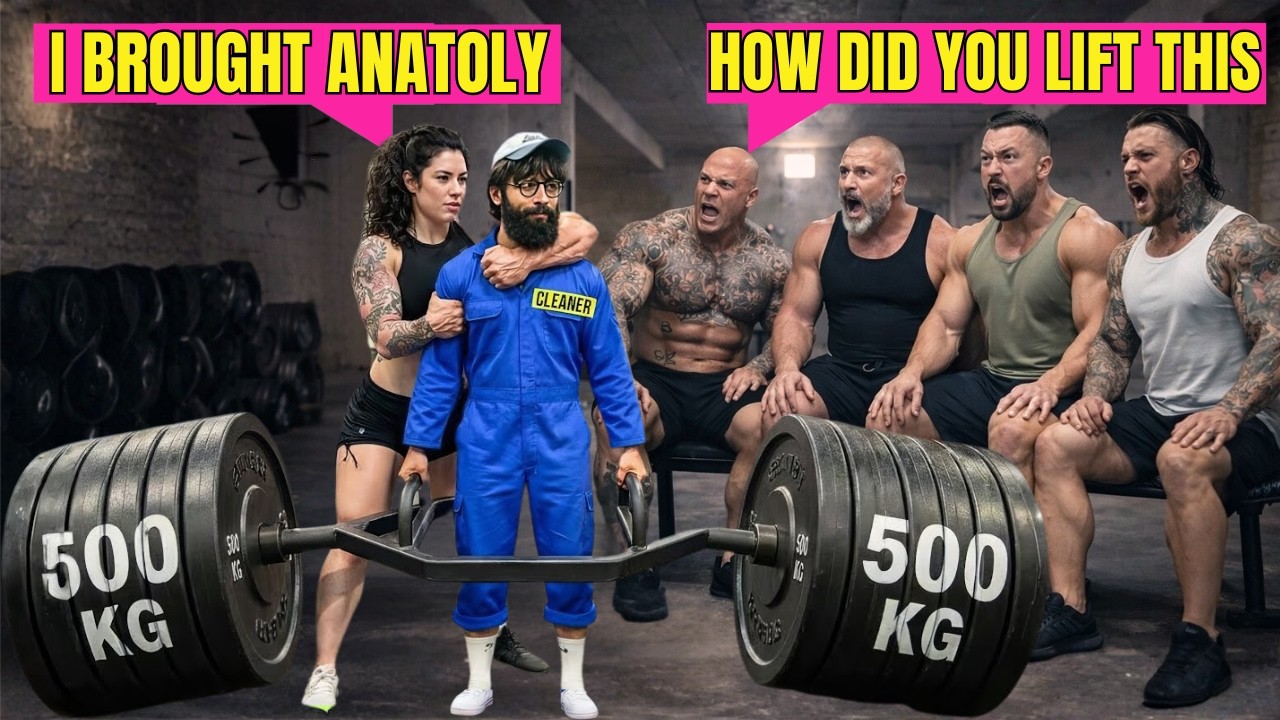 Cleaner Looked Weak… Until He Dominated the Gym 😈🔥 | Anatoly Gym Prank