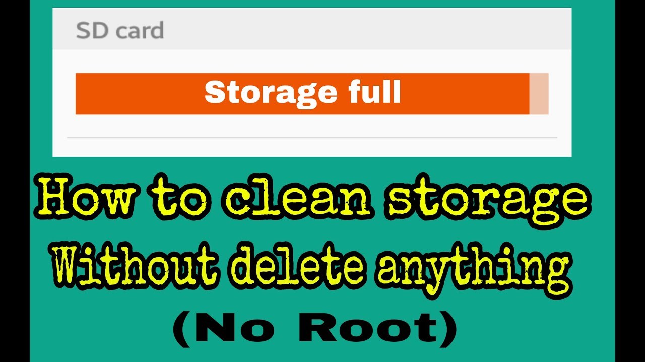 how-to-save-storage-without-delete-anything-youtube