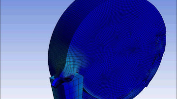 Ansys Workbench explicit dynamics  turning of AlSi 1045  extended example 1