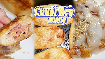 Cách làm chuối nếp nướng vàng giòn bằng nồi chiên không dầu