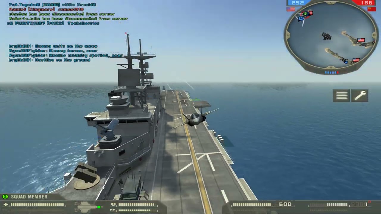 Battlefield 2 - Wake Island in the F35 