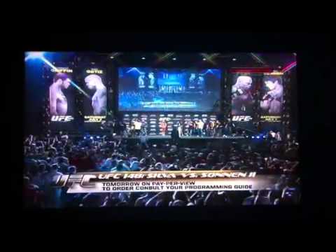 Pesagem OFICIAL UFC 148 . Anderson Silva x Chael Sonnen II - 06/07/2012