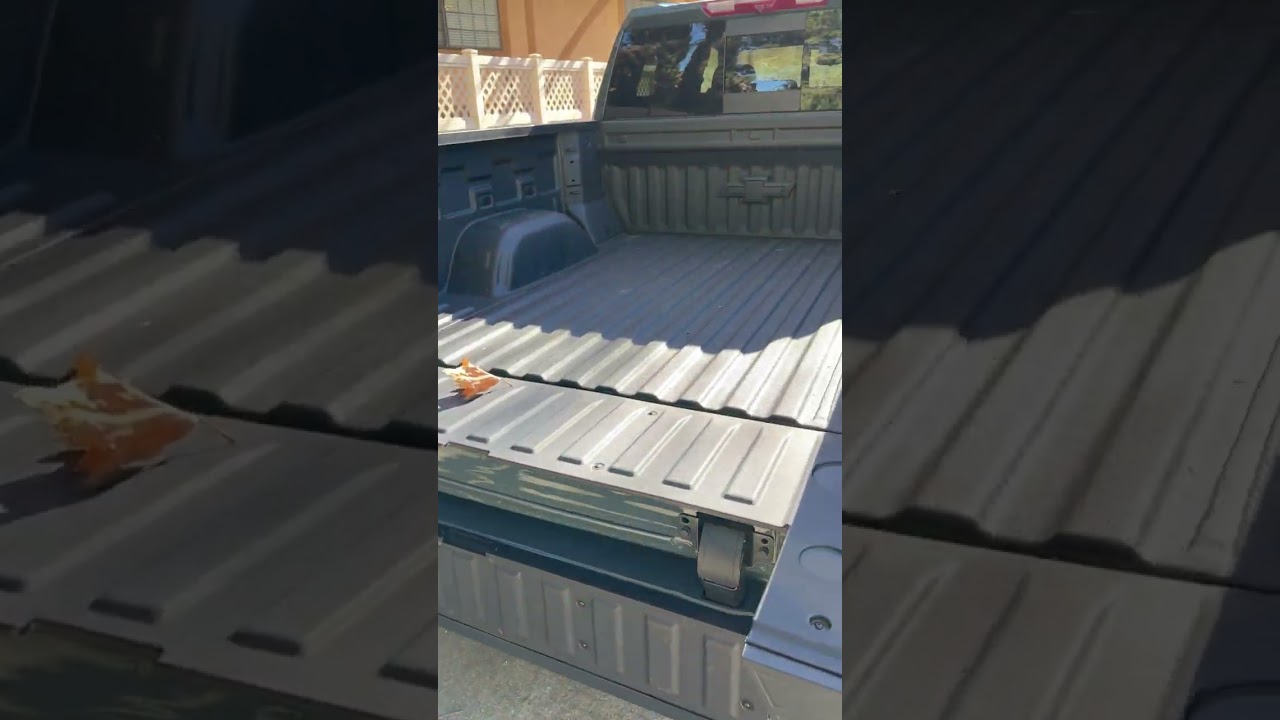 Интересные функции многофункциональной задней двери багажника Chevy Silverado 2026 года 