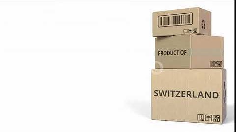 PRODUCT OF SWITZERLAND Text on Boxes | Motion Graphics - Envato elements