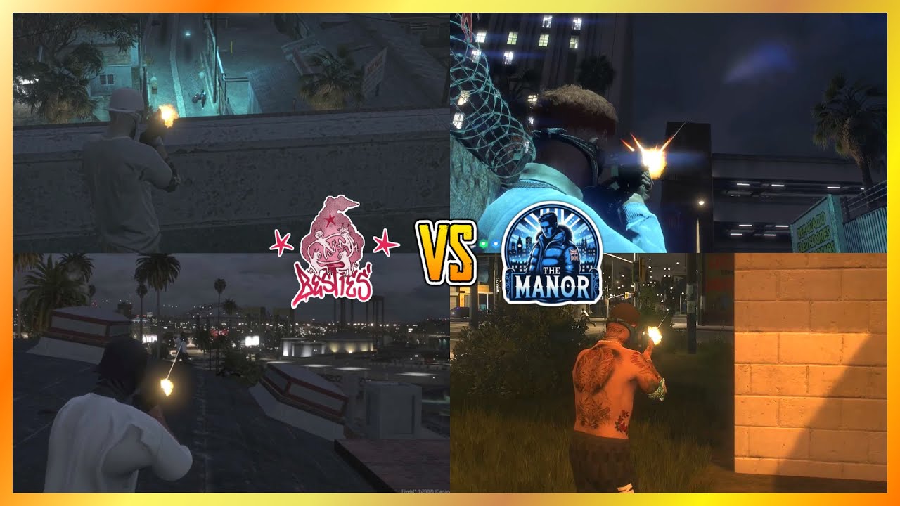 The Final Fight Of Besties vs Manor Conflict (Multi POVs) | NoPixel 4.0 GTA RP