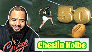 LEGENDARY | Cheslin Kolbe's 50 BEST Sidesteps in Rugby! | REACTION