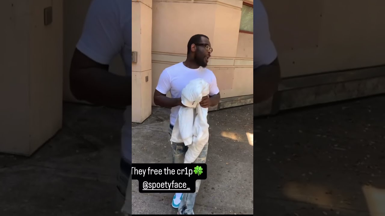 ROLLIN 40 CRIP SPOETY FACE HAS BEEN RELEASED FROM JAIL