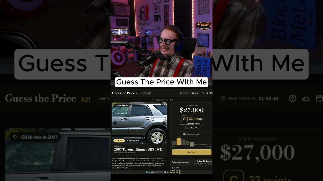 the daily lowball  #twitch #gaming #cars #gearheads