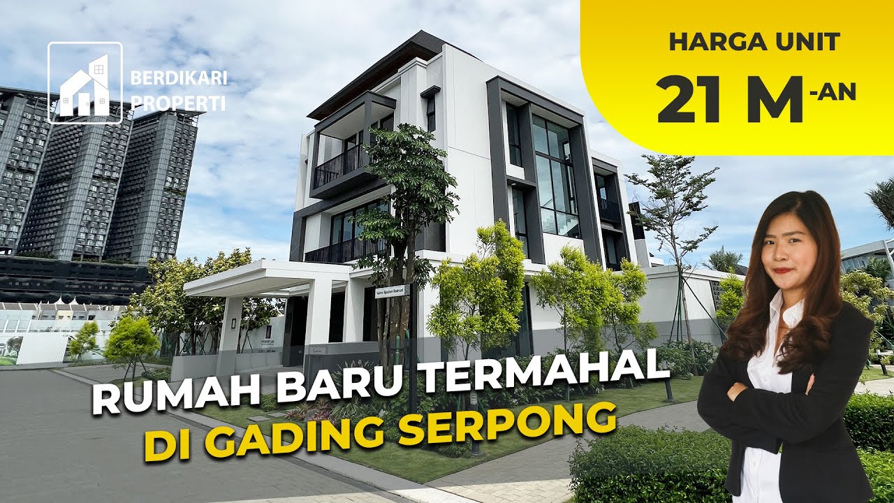 RUMAH TERMAHAL DI GADING SERPONG! ✨