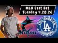Marlins vs Dodgers 4/28/26 MLB Best Bet - MLB Picks and Predictions Griffin Murphy Doc Sports