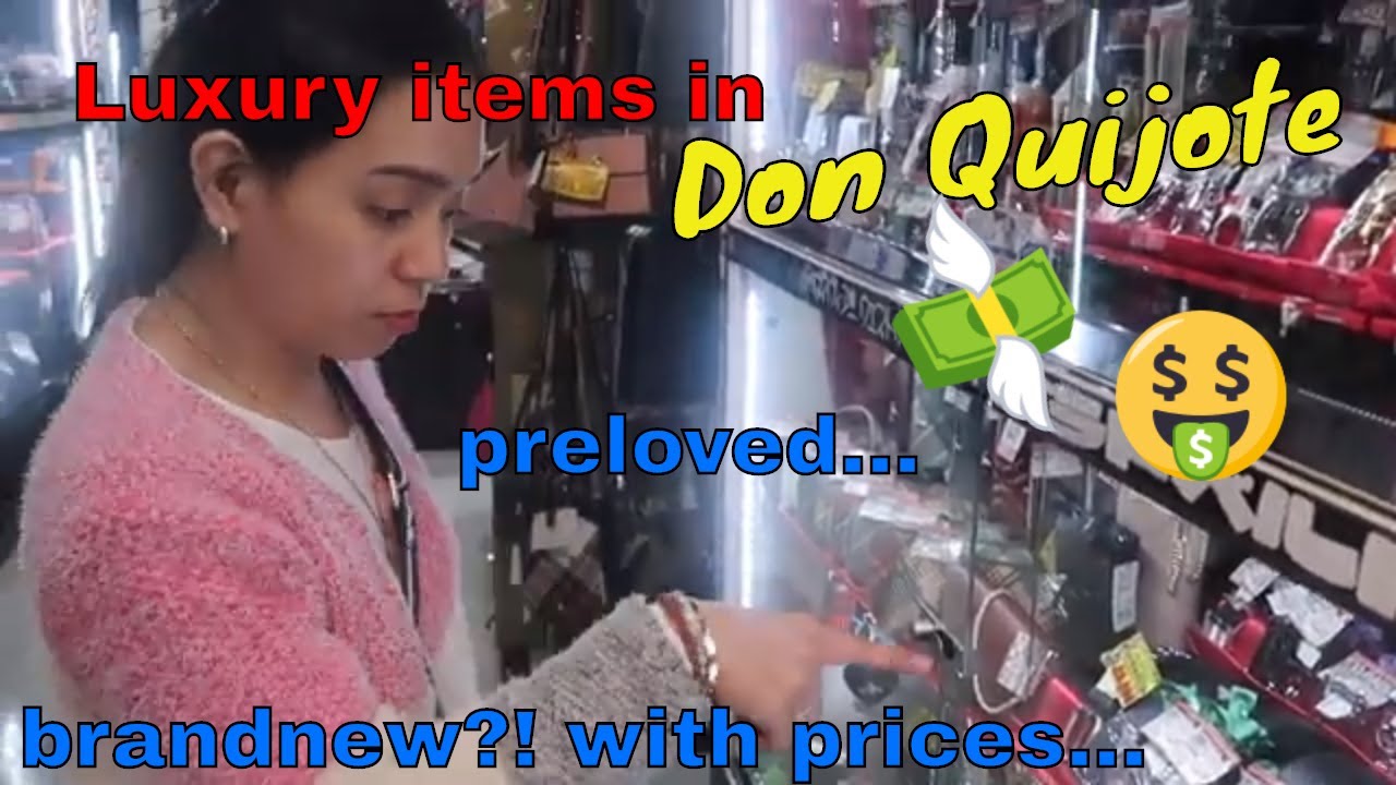 Preloved bags in Japan, Don Quijote Luxury Items! Brandnew and preloved!LV, ,Gucci.. - YouTube