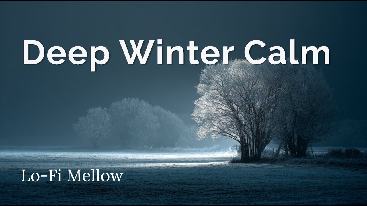 Lo-Fi Mellow – Deep Winter Calm | Calm Relaxing Background Music for Study & Focus