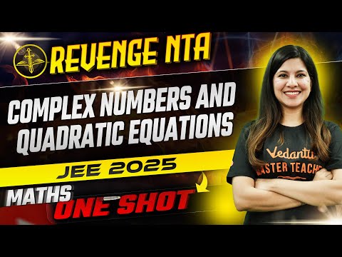 Complex Numbers & Quadratic Equations | JEE Mains 2025 Concept + Trending PYQs 📈 NTA April Attempt