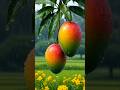 Fresh Mango in Rain 🍋🌧️ Relaxing Nature ASMR 4K