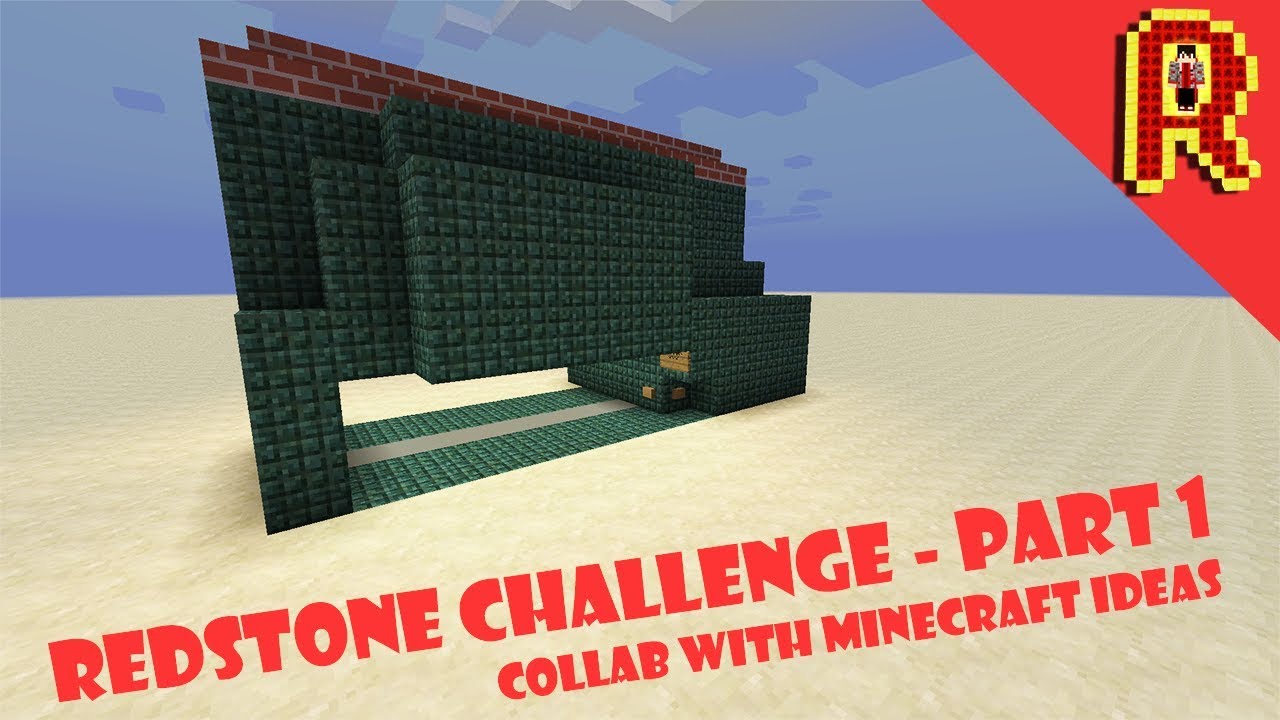 redstone challenges ep1 a collaboration w minecraft ideas fully